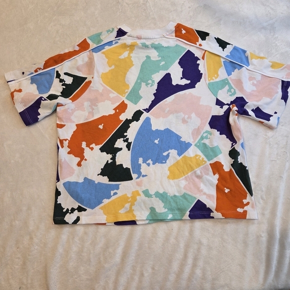 DSG Girls' NBA WNBA Abstract Print Basketball T-Shirt Size M (10-12) New Youth - Picture 7 of 8